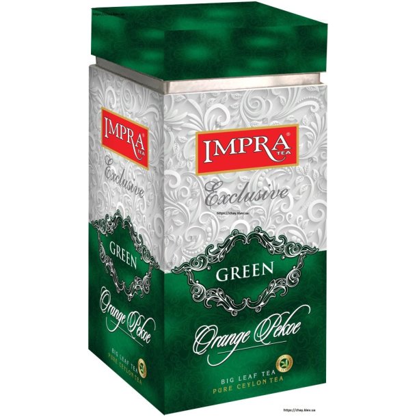  Grønn Te Orange Pekoe IMPRA i metallboks, 200g