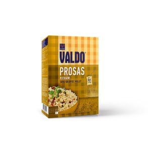 Hirse i puser Valdo, 500g (4x125g)