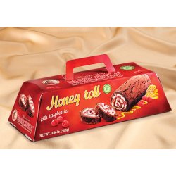 Honey Roll med kakao og bringebær MARLENKA, 300g 