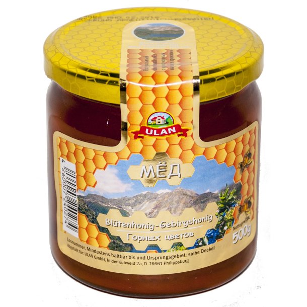 Honning Fjellblomster Ulan, 500g
