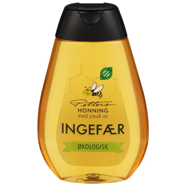 Honning med smak av Ingefær Økologisk, 350g