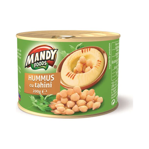 Hummus med tahini Mandy Foods, 200g