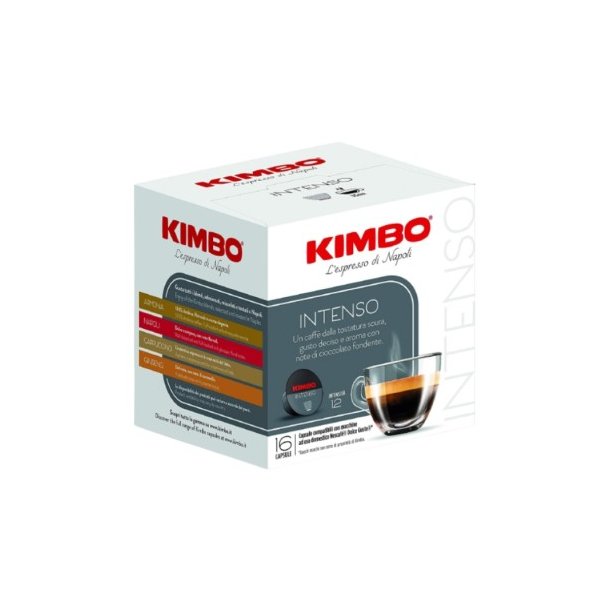 Kaffe Kimbo DG Intenso Kapsules 16st