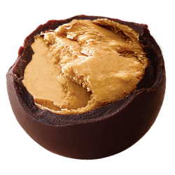 Melkesjokoladetrfler med pepperkakekremfyll "Vinter" PURE 120g