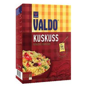 Couscous i puser Valdo, 500g  (4x125g) 