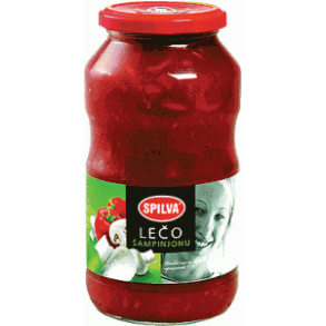 Lecho med sjampinjonger Spilva, 710g