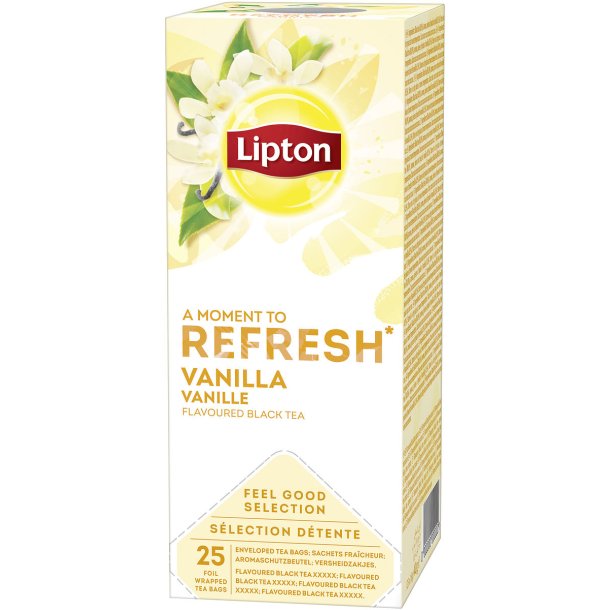 Lipton Refresh Vanilla Te, 25 pos