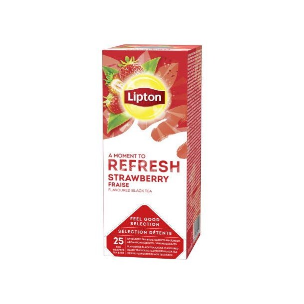 Lipton Refresh Strawberry te, 25 pos