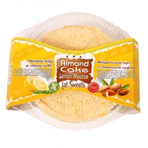 Mandel kake med sitron-souffl Latsweets 500g