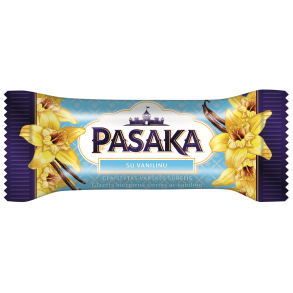 Glasert ostemasse med vanilje PASAKA, 40g