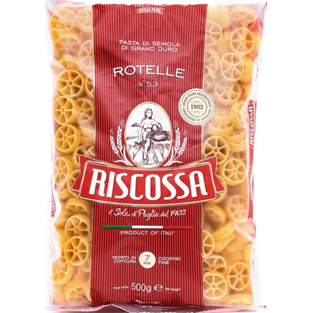 Riscossa pasta - Rotelle, 500g