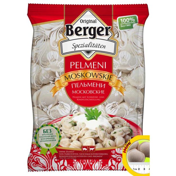 Pelmeni / Dumplings Moskva Berger, 900g