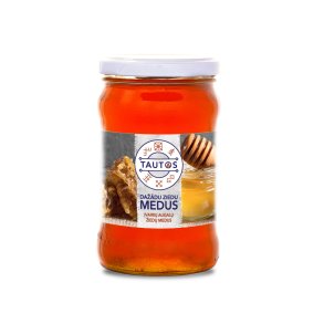 Honning av forskjellige blomster Tautas, 410g