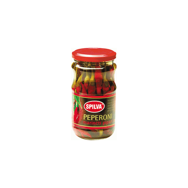 Marinert Rød Chili Pepper Spilva, 330g