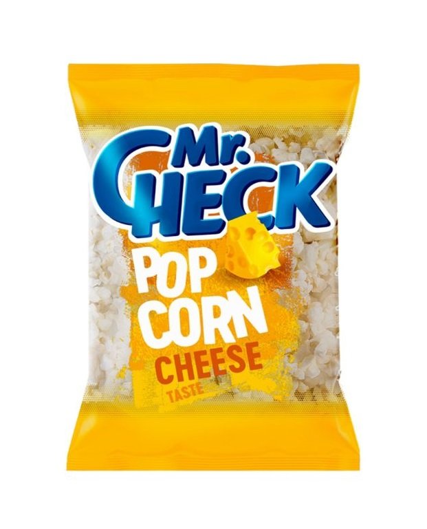 Popcorn med ost smak Mr.Check, 150g - Snacks - MatMarket