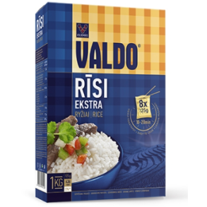 Ris extra Valdo, 500g (4x125)