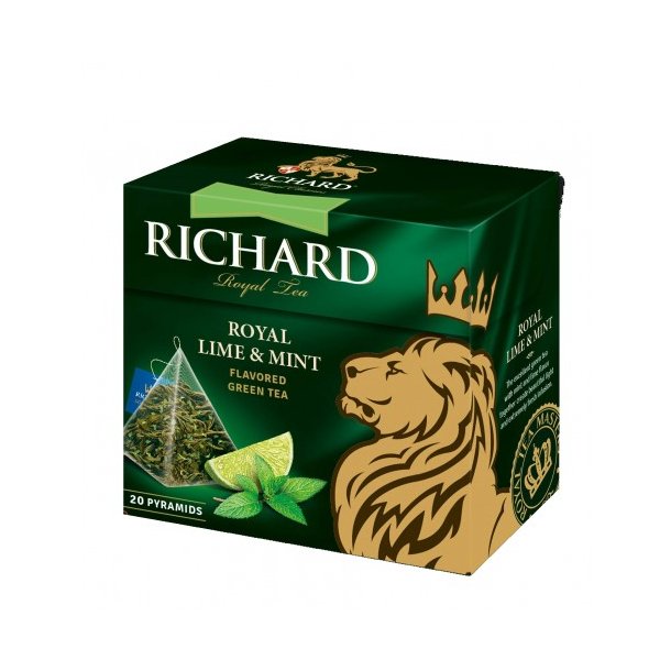 Grønn Te ''Royal Lime &amp; Mint" Richard, 36g