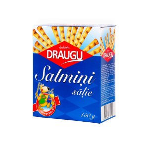 Kjeks Pinner med salt Draugu, 150g