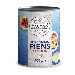 St Kondensert melk Tautas, 397g