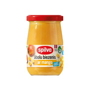 Eplemos med mango og kremflte Spilva 300g
