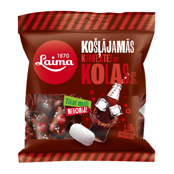 Tyggegodteri med kola smak, 110g