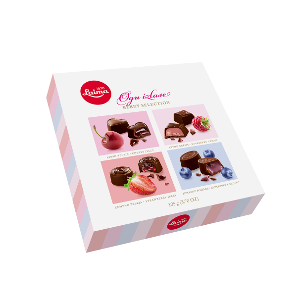 Sjokoladekonfekt "Berry Selection" Laima,105g
