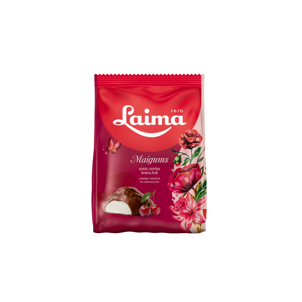 Sefyr Kirsebr med Sjokolade Maigums LAIMA, 175g