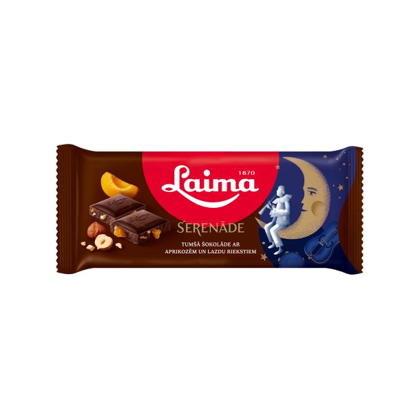 LAIMA "Serenade" Mrk sjokolade, 90g
