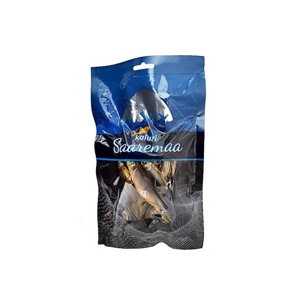 Lufttørket og saltet snacks fra Børstetannet Øglefisk Kaluri, 100g