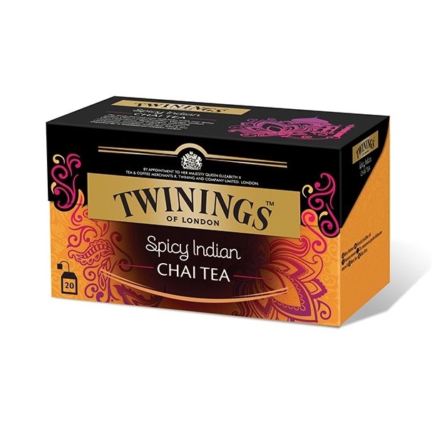 Spicy Indian Chai Twinings, 25 pos
