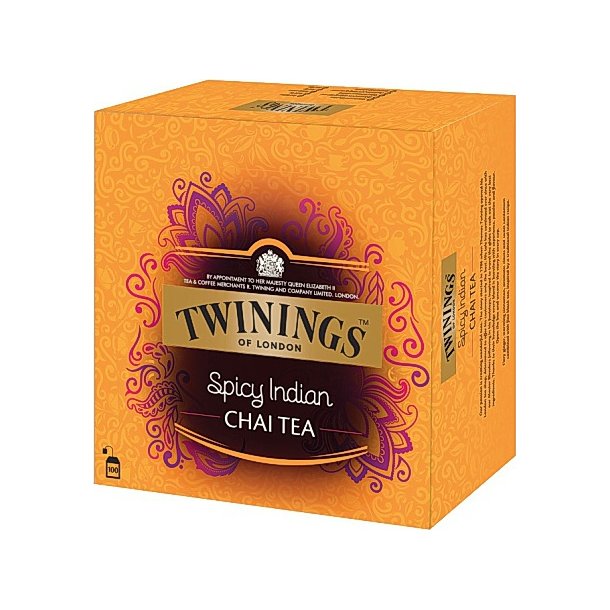 Spicy Indian Chai Twinings, 100pos