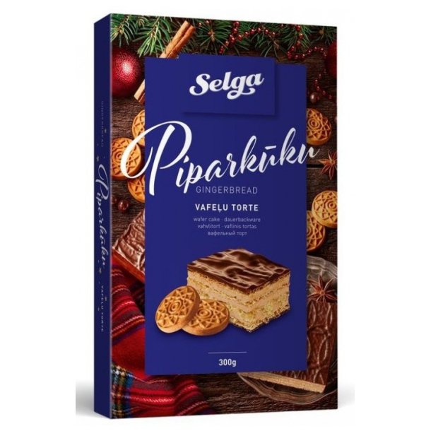 Vaffelkake "Pepperkake" SELGA, 300g