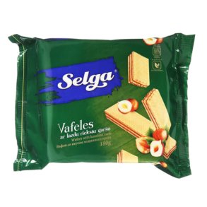 SELGA Vafler med med Hasseln�tter , 180g