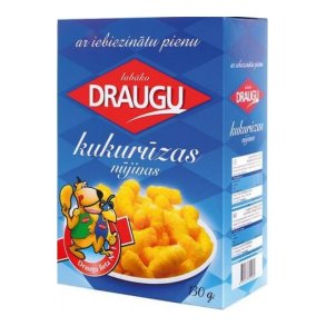 DRAUGU Glasserte Maispinner med Kondensert melk, 130g